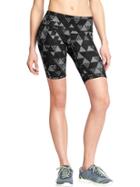Old Navy Womens Active Compression Shorts 7&quot; - Almost Black