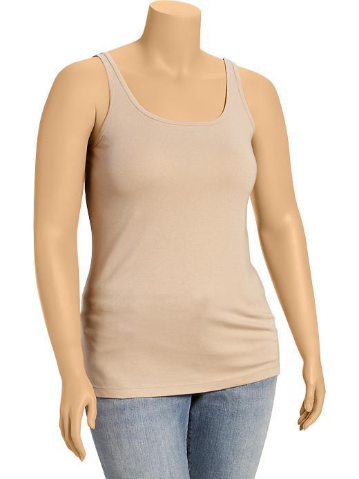 Womens Plus Jersey Stretch Tamis Size 2x Plus - Nude