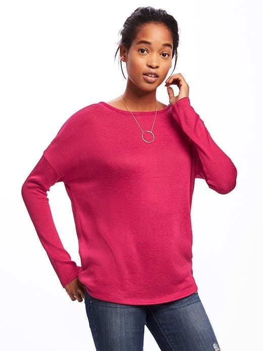 Old Navy Scoop Back Sweater For Women - Hijinks Pinks
