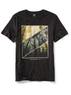 Old Navy Short Sleeve Graphic Tee Size Xxl Big - Black Cat