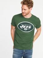 Old Navy Mens Nfl Team Graphic Tee For Men Jets Size S