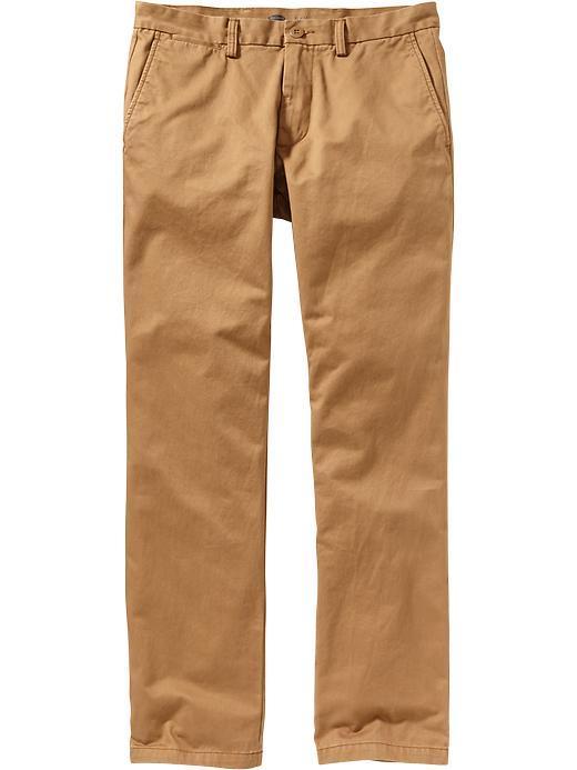 Old Navy Mens Straight Ultimate Khakis - Bandolier Brown