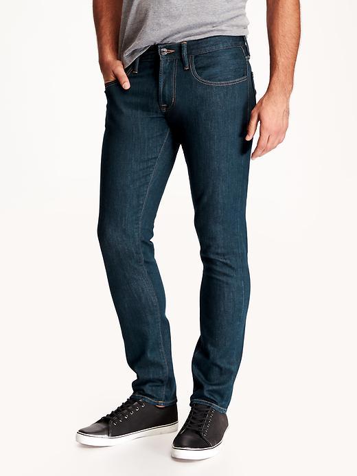 Old Navy Built In Flex Skinny Jeans Size 44w 30l Big - Stretch Rinse Tint