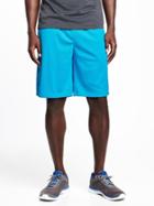 Old Navy Mens Mesh Shorts 10 - Rugby Blue