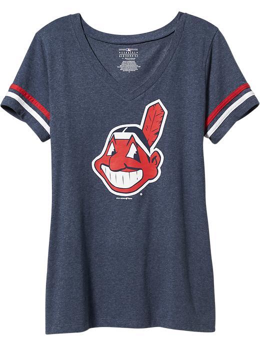 Old Navy Womens Mlb Team Tees - Cleveland Indians