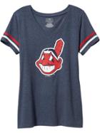 Old Navy Womens Mlb Team Tees - Cleveland Indians