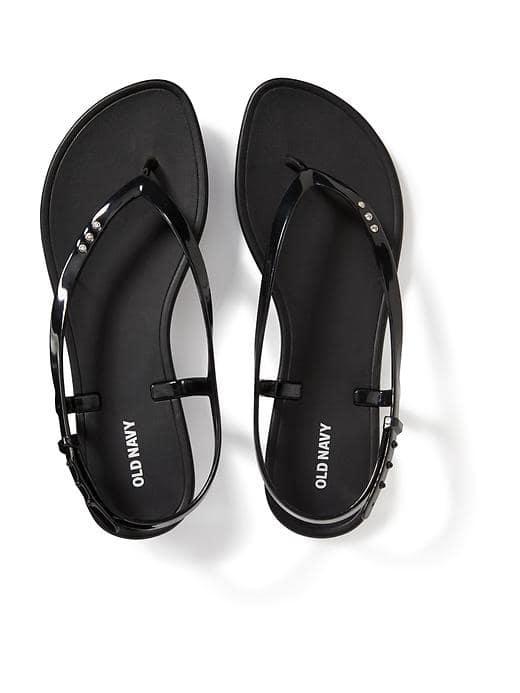 Old Navy Ankle Strap Sandals For Women - Blackjack