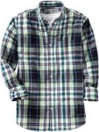 Old Navy Mens Everyday Classic Slim Fit Shirts - Arctic Depth