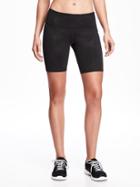 Old Navy Go Dry Cool Compression Shorts 8 - Black Print Jas