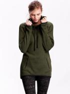 Old Navy Womens Sweater Fleece Tunic Hoodie Size L Tall - Crocodile Rock