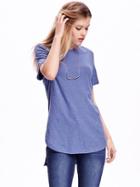 Old Navy Short Sleeve Tunic Tee - Smooth Sailing