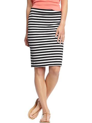 Old Navy Old Navy Womens Striped Pencil Skirts
