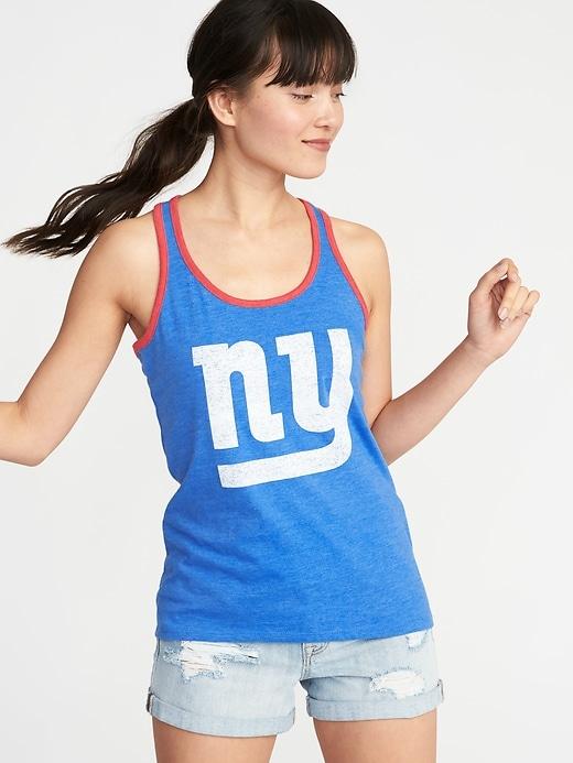 Old Navy Womens Nfl Retro-team Racerback Tank For Women Giants Size L