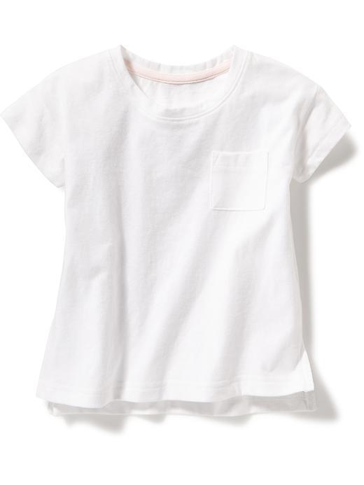 Old Navy Boxy Pocket Tee - White
