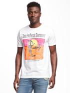 Old Navy The Endless Summer Tee For Men - Cream