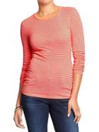 Old Navy Womens Perfect Tees - Neon Stripes