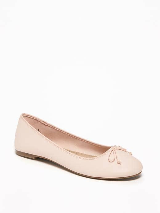 Old Navy Classic Ballet Flat For Women - Blush