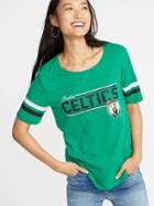 Old Navy Womens Nba Team Tee For Women Celtics Size Xl