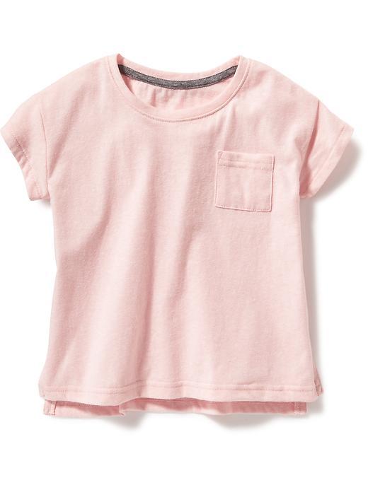 Old Navy Boxy Pocket Tee - Pinky Promise