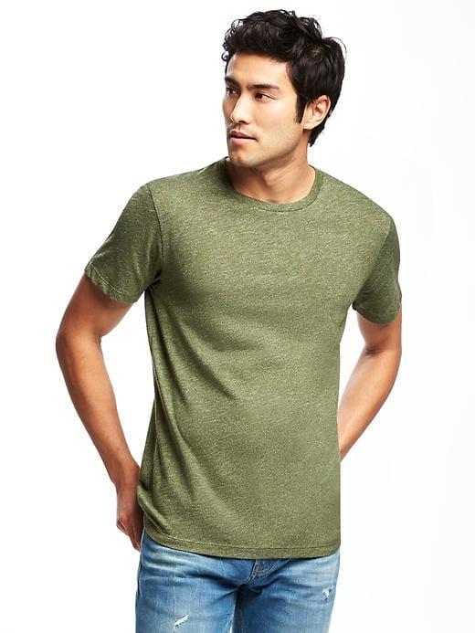 Old Navy Mens Soft-washed Crew-neck Tee For Men Oliver Olive Size M