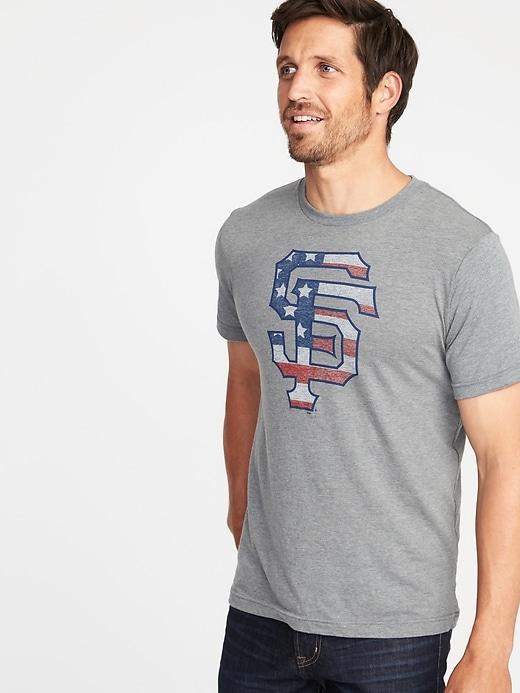 Old Navy Mens Mlb Americana Team Tee For Men San Francisco Giants Size Xl