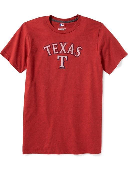 Old Navy Mlb Team Graphic Tee For Men - Texas Rangers
