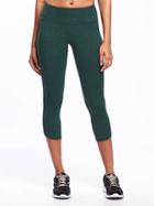 Old Navy Go Dry Cool Compression Crops For Women - Emerald Isle