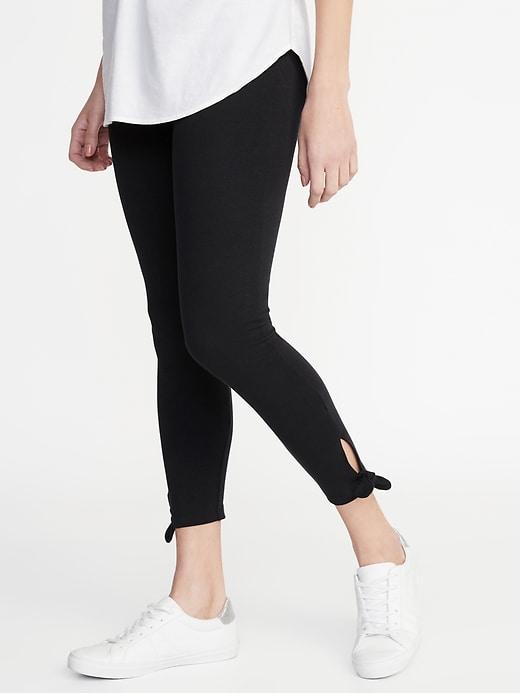 Tie-ankle Leggings For Women