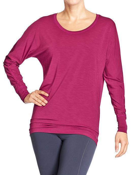 Old Navy Womens Active Performance Tops - Fuchsia Findings