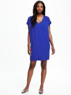 Old Navy Cocoon Dress For Women - Stunning Blue