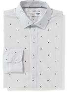 Old Navy Slim Fit Built In Flex Signature Non Iron Shirt For Men - White