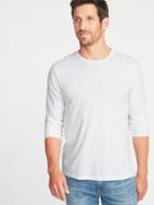 Old Navy Mens Soft-washed Crew-neck Tee For Men Bright White Size L