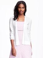 Old Navy Open Front Cardigan For Women - White