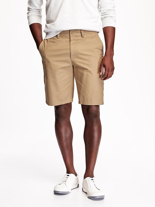 Old Navy Slim Chino Shorts For Men - Basswood Brown