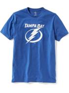 Old Navy Nhl Crew Neck Tee For Men - Tampa Bay Lightning