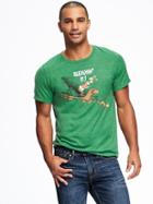 Old Navy Dr. Seuss Grinch Graphic Tee For Men - Parsley