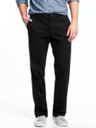 Old Navy Mens Loose Ultimate Built-in Flex Khakis For Men Black Size 30w