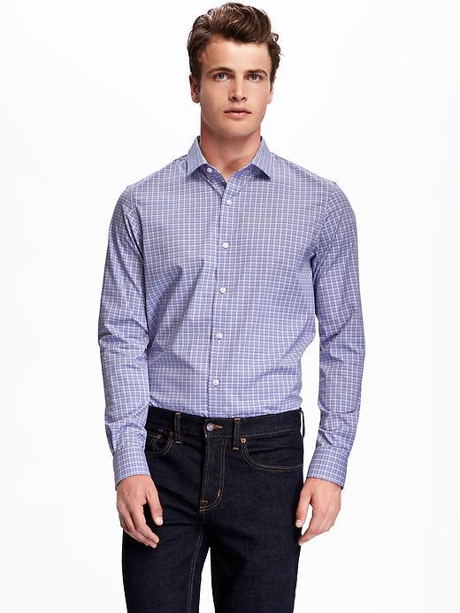 Old Navy Regular Fit Non Iron Signature Shirt For Men - Teri Peri