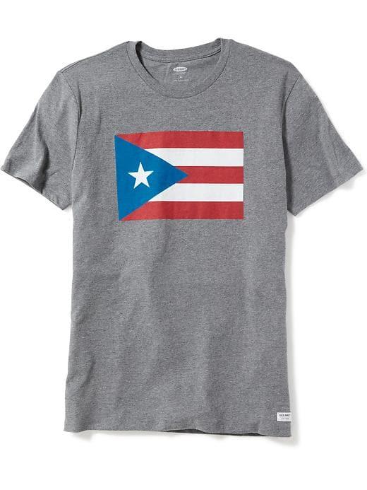 Puerto Rico Graphic Tee For Men