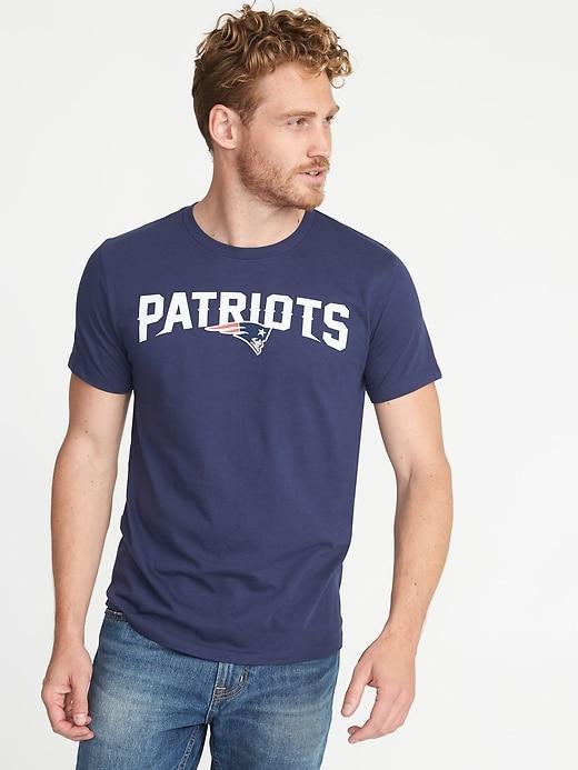 Old Navy Mens Nfl Team Graphic Tee For Men Patriots Size M