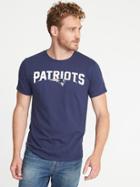 Old Navy Mens Nfl Team Graphic Tee For Men Patriots Size M