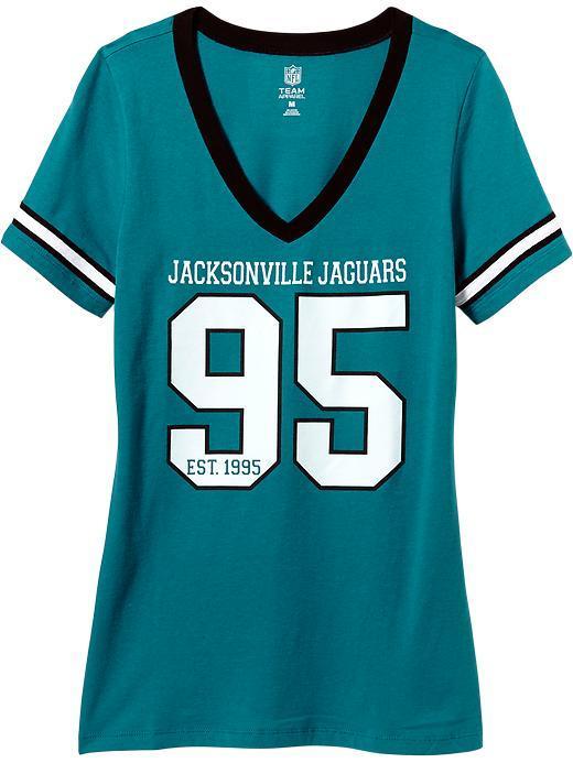 Old Navy Womens Nfl Team V Neck Tees - Jaguars