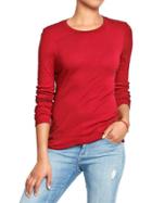 Old Navy Womens Perfect Tees - Saucy Red