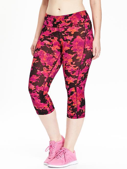 Old Navy Womens Plus Go Dry Compression Capris Size 1x Plus - Beta Breakers Neo Poly