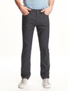Old Navy Slim Fit Twill Pants For Men - Midnight Oil