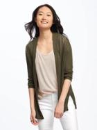 Old Navy Open Front Cocoon Cardi For Women - I Think Olive