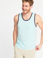 Old Navy Mens Soft-washed Pocket Tank For Men Reef History Of Time Size Xl