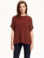 Old Navy Drapey Poncho For Women - Hen House