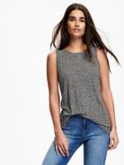 Old Navy Muscle Tank For Women - Dark Charcoal Gray