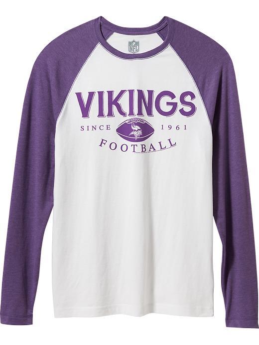 Old Navy Nfl Raglan Sleeve Shirt Size Xxl Big - Vikings